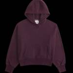 burgundy essentials hoodie
