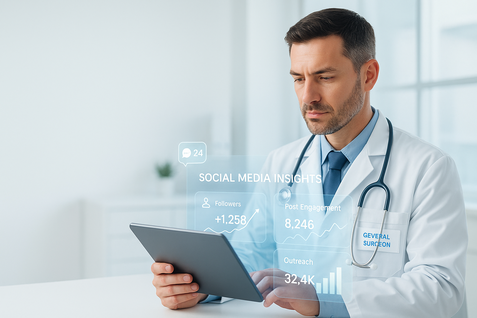 Best Social Media Marketing for General Surgeons