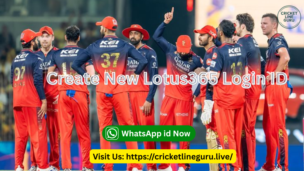 Create New Lotus365 Login ID
