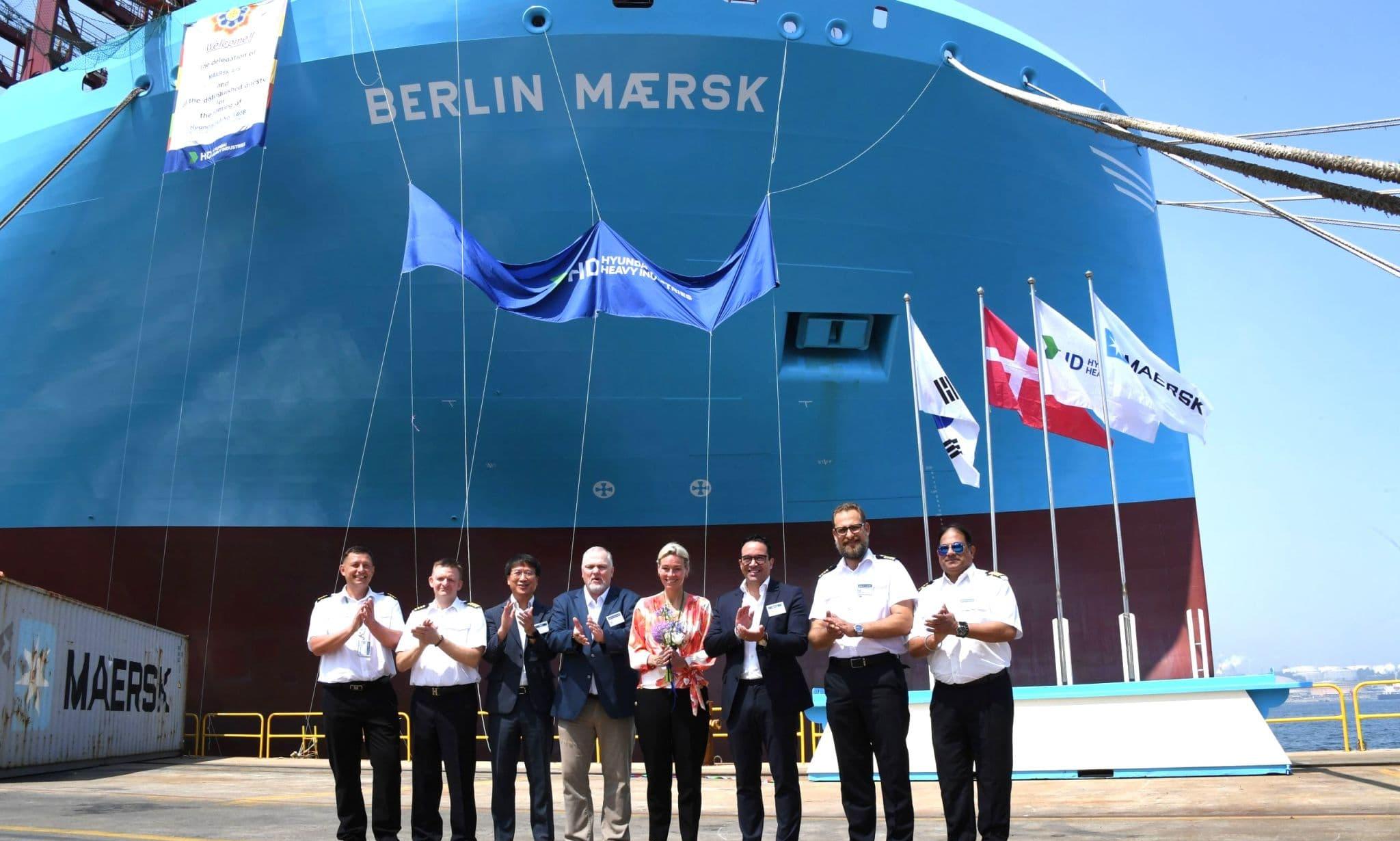 Berlin Maersk to make first port call in Shanghai on July 7