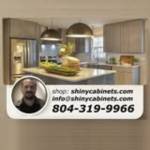 shiny cabinets