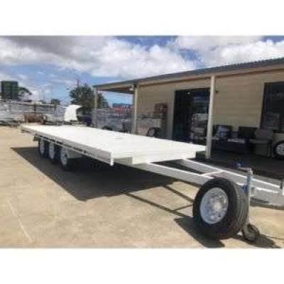 Buy 20×8 3500KG Flat Top Australian Made Tri-axle Trailer – Heavy-Duty and Reliable Profile Picture