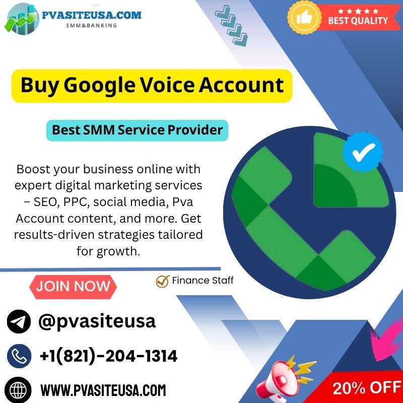 Buy Google Voice Accounts