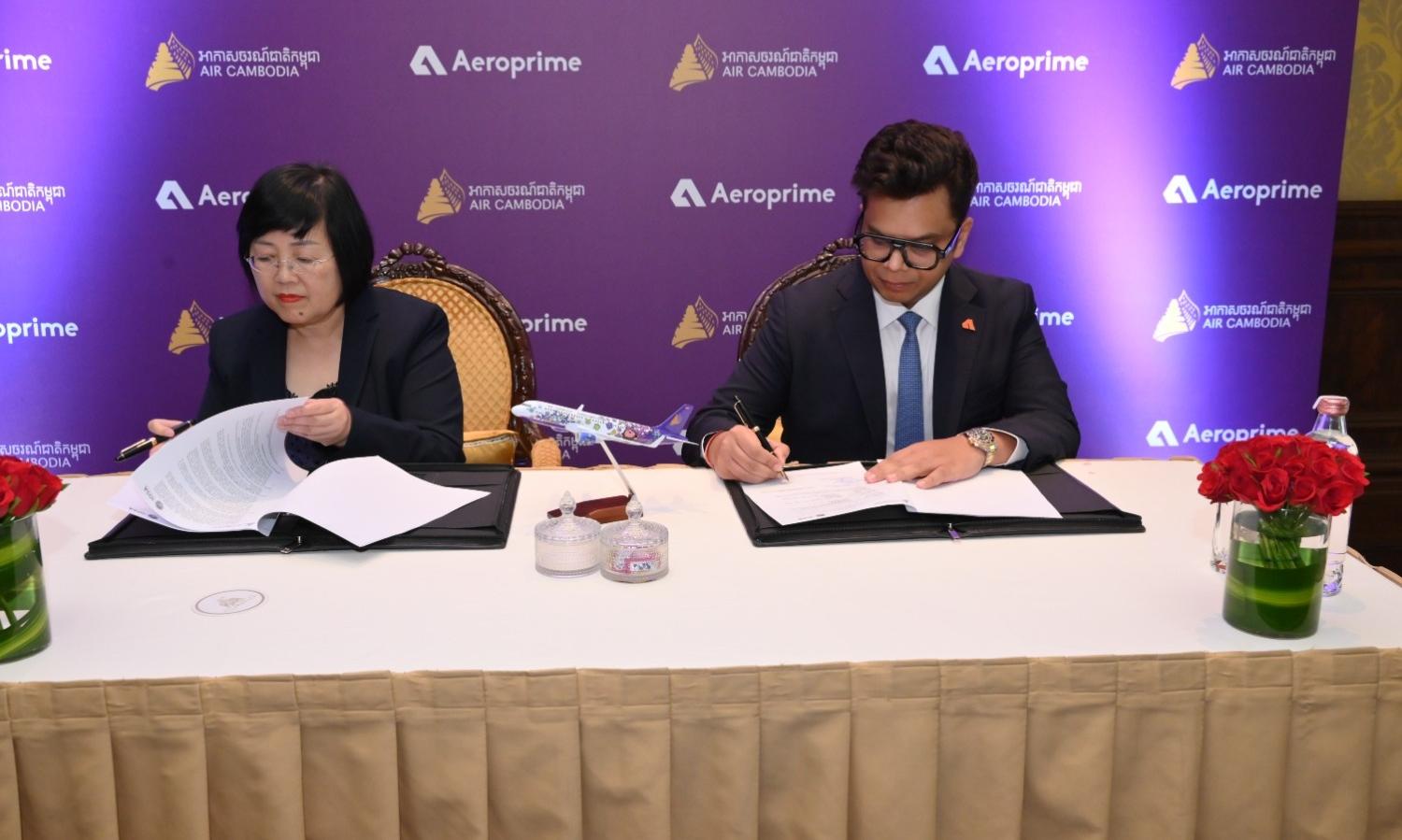 Aeroprime to handle Air Cambodia’s India passenger and cargo sales