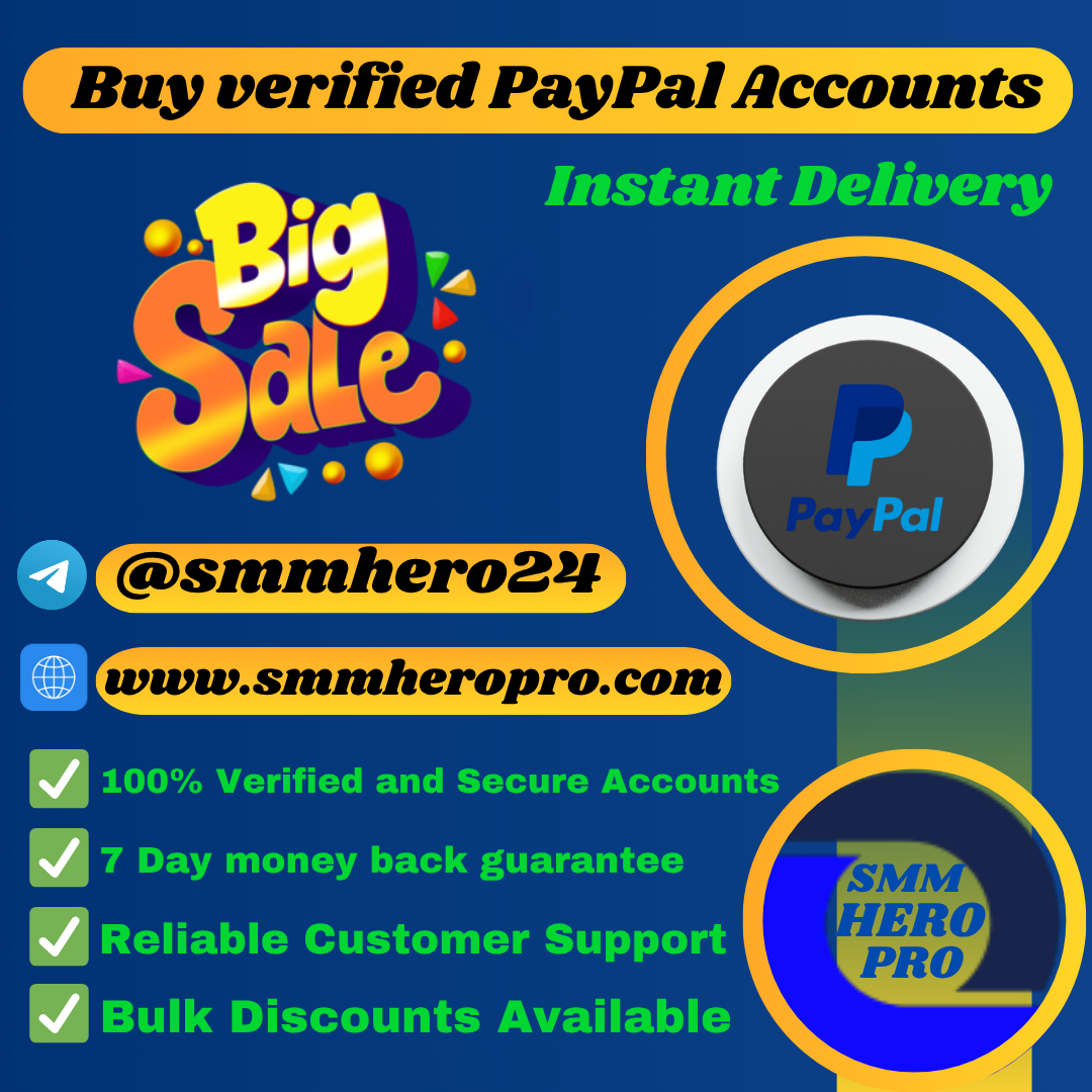 Buy Verified PayPal Accounts – Instant & Secure & trusted