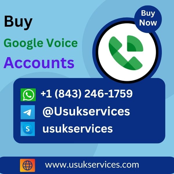 Buy Google Voice Accounts - 100% All Country Phone Number Verified