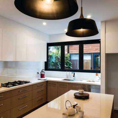96"x42" Custom Energy-Efficient Aluminum Bifold Window Profile Picture