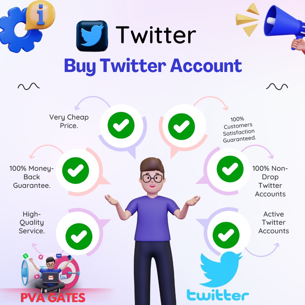 Buy Twitter Account - Legit and full working gurantee