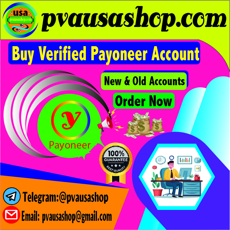 Buy Verified Payoneer Account USA,Verified Payoneer Account