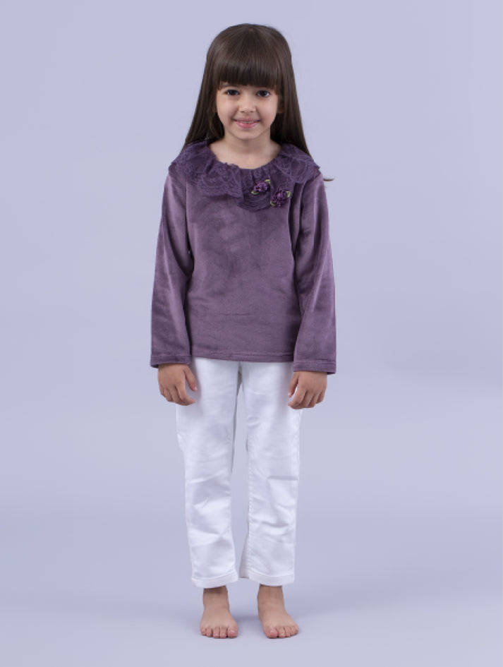 Pretty in Purple: The Lace Top That Elevates Everyday Style – @thebeanwalk on Tumblr