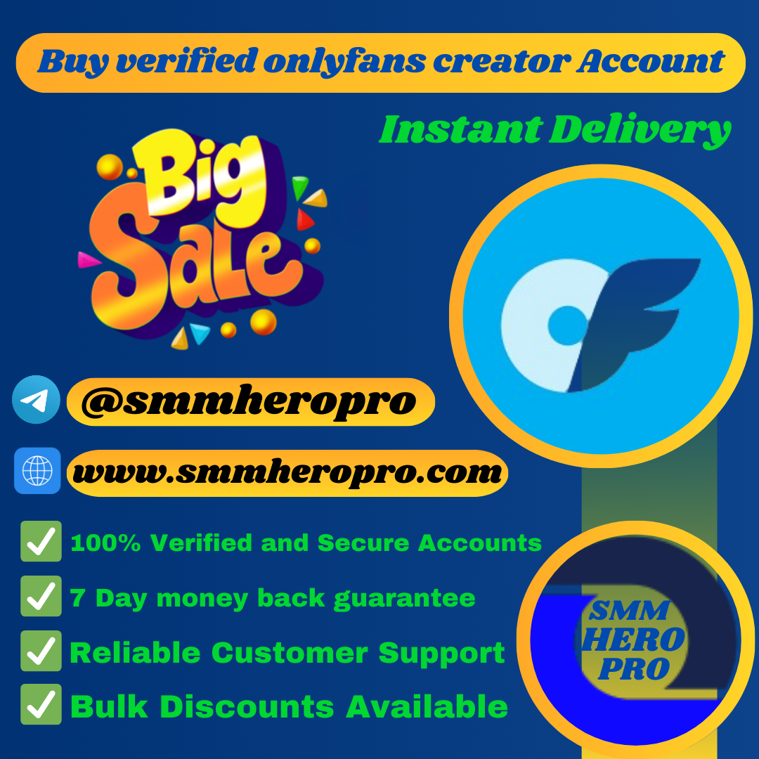 Buy Verified OnlyFans Creator Account – Secure & Ready100%