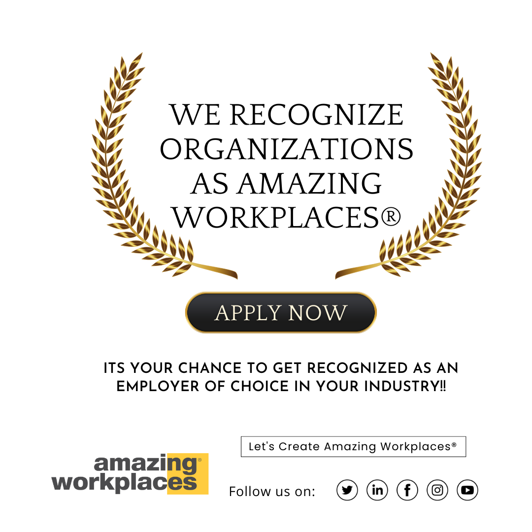 Get Amazing Workplaces® Certified. Register Now!