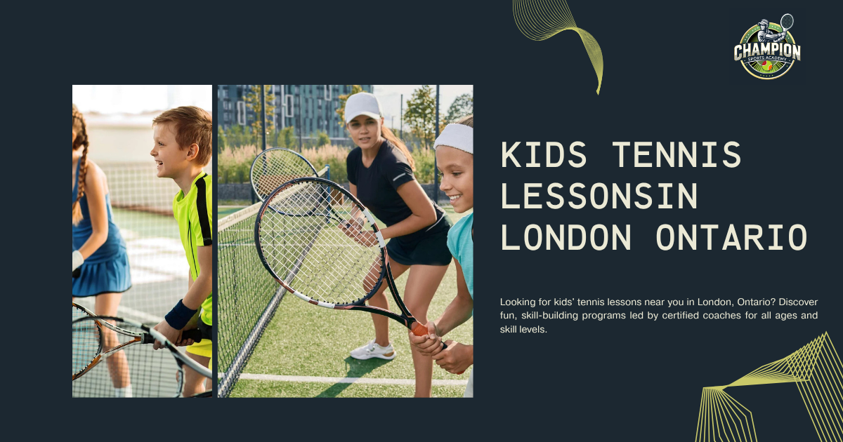 Kids Tennis Near Me in London, Ontario | Youth Lessons & Programs