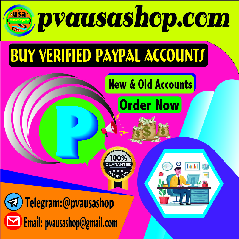 Buy Verified PayPal Accounts USA,Verified PayPal Accounts