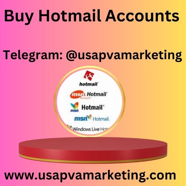 Buy Hotmail Accounts - USA PVA Marketing
