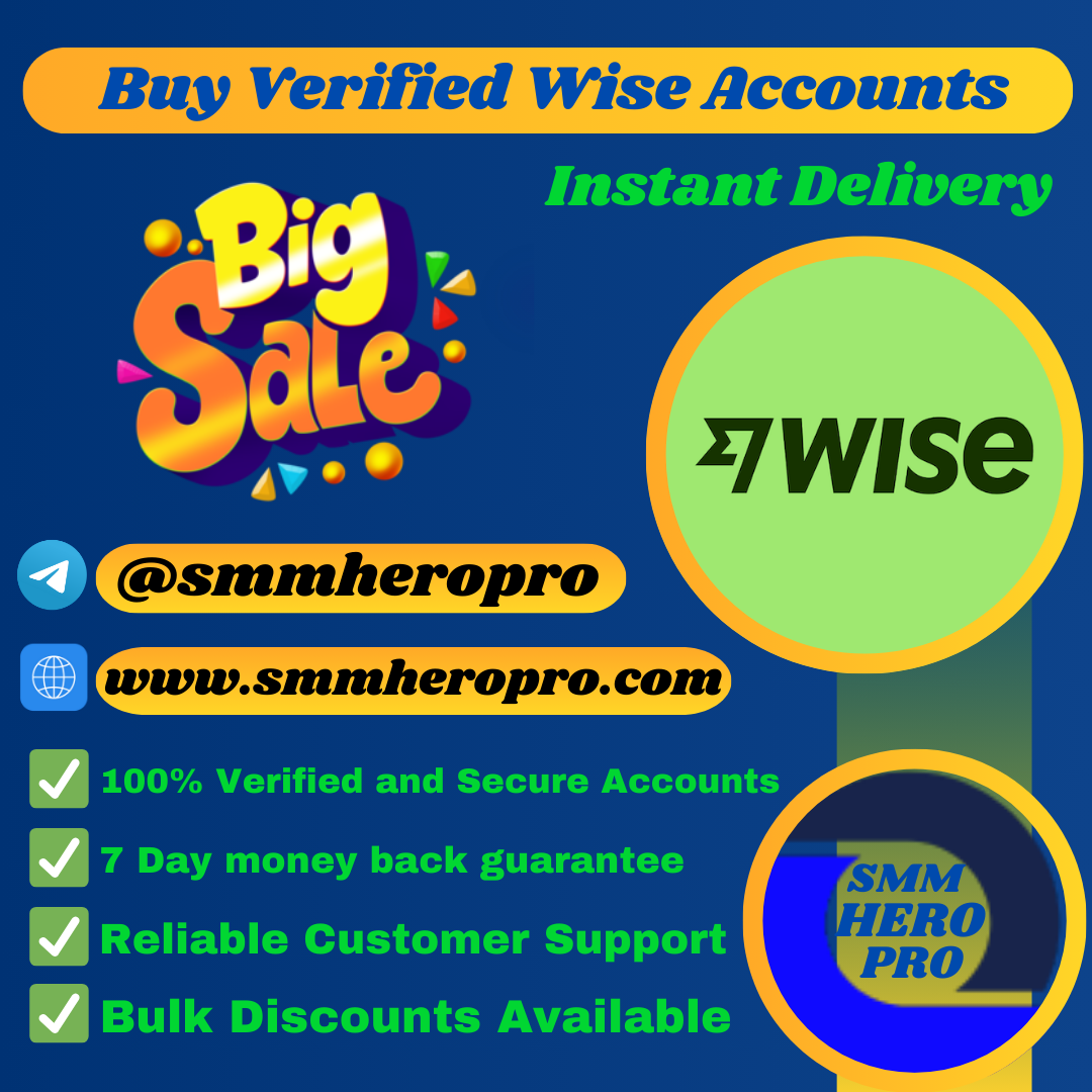 Buy Verified Wise Accounts – Instant Access | Fast & Secure