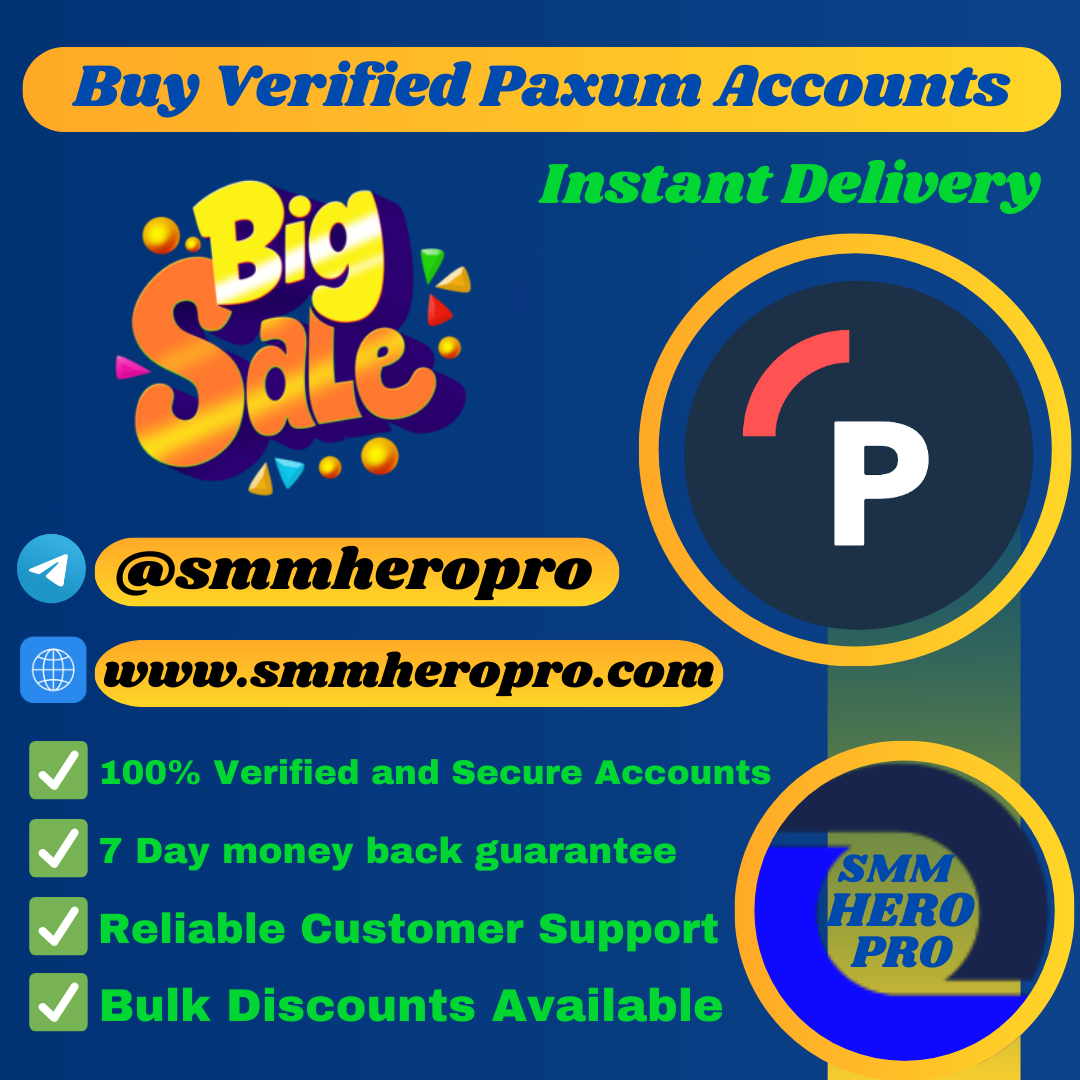 Buy Verified Paxum Accounts | Instant Access & Fast Approval
