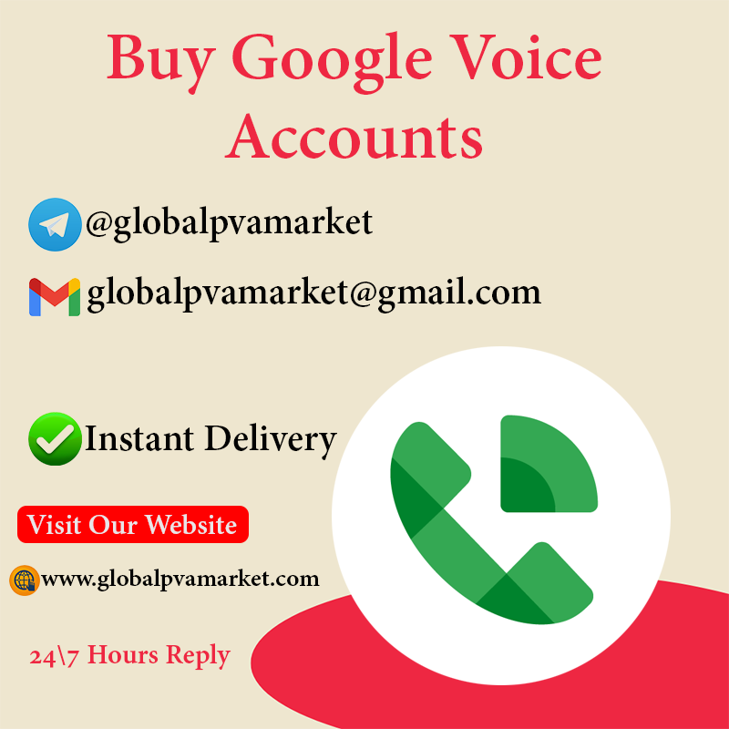 Buy Google Voice Accounts - 100% Fresh, Active and Premium