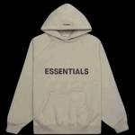 tan essentials hoodie