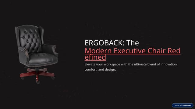 ERGOBACK-The-Modern-Executive-Chair-Redefined.pptx