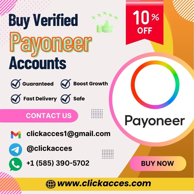 Buy Verified Payoneer Accounts - Fully Verified and Instant Use